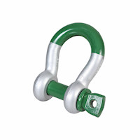 G-5261 Green Pin Super Shackles Product Render 1